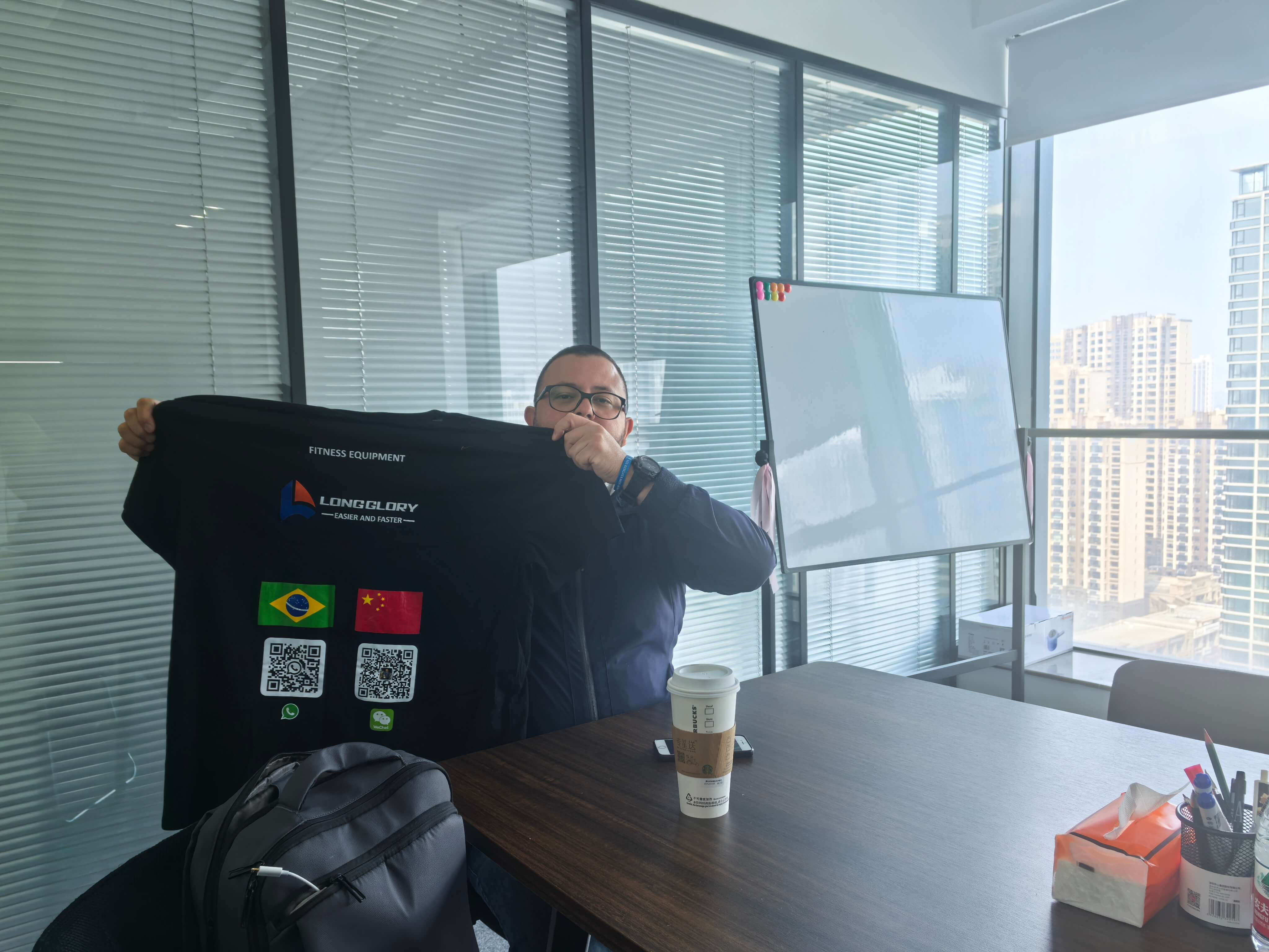 Brazilian Partner Visits LongGlory for an Immersive Fitness Equipment Experience