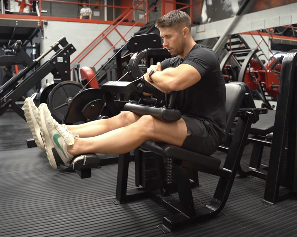 How to Use the Seated Leg Curl Machine