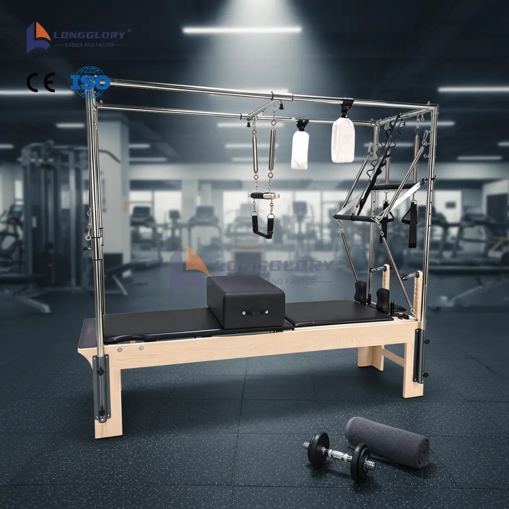 Yoga Exercise Pilates Cadillac Reformer