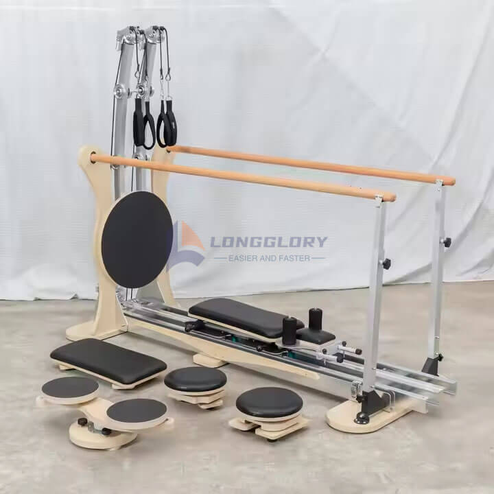 Maple Wood Aluminum Pilates Jumpboard