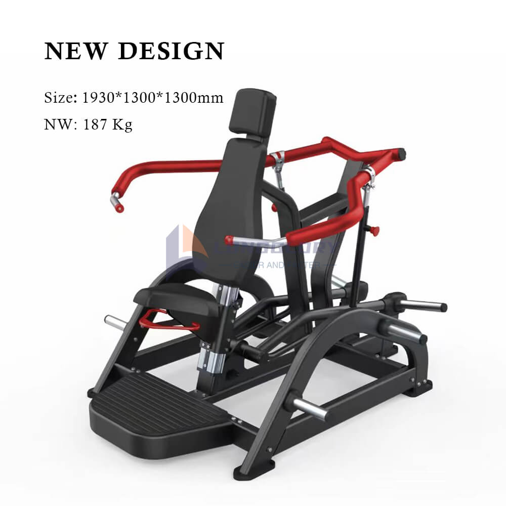 Seated shoulder press machine